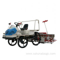 Rice hole direct seeding machine operation